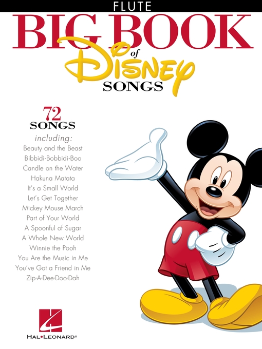 Title details for The Big Book of Disney Songs (Songbook) by Hal Leonard Corp. - Available
